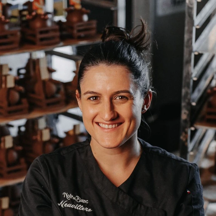Cathy - chocolatière de la Chocolaterie Noir ou Blanc