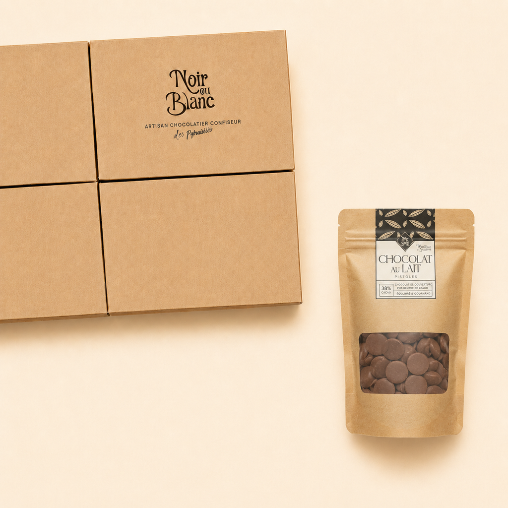 Pistoles chocolat lait