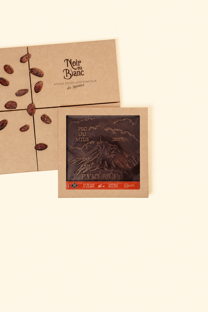 Carte postale Pic du Midi - Chocolat noir