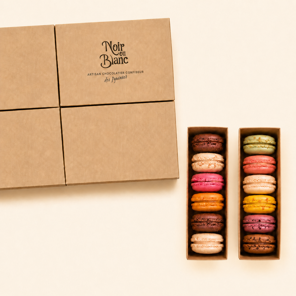 Coffret de 12 macarons