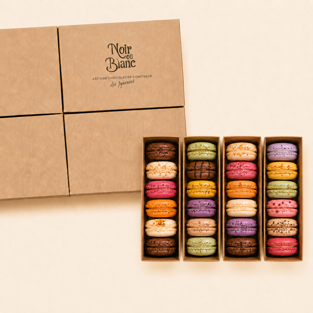 Coffret de 24 macarons