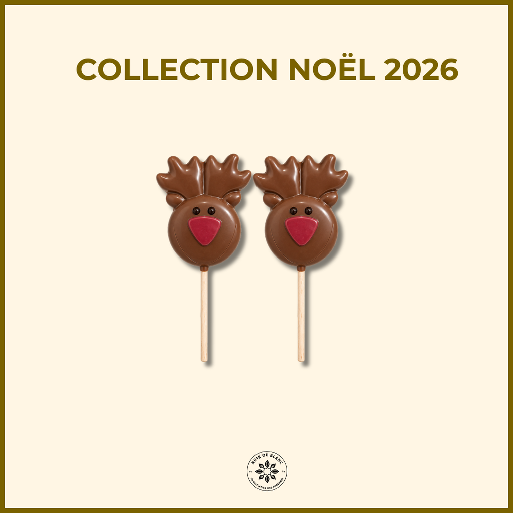 Les sucettes chocolat au lait
