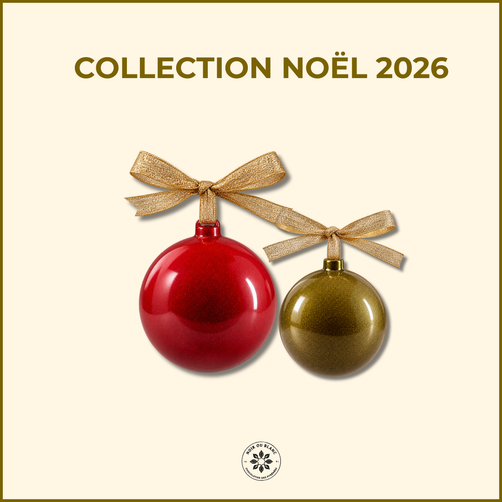 La boule garnie au chocolat noir
