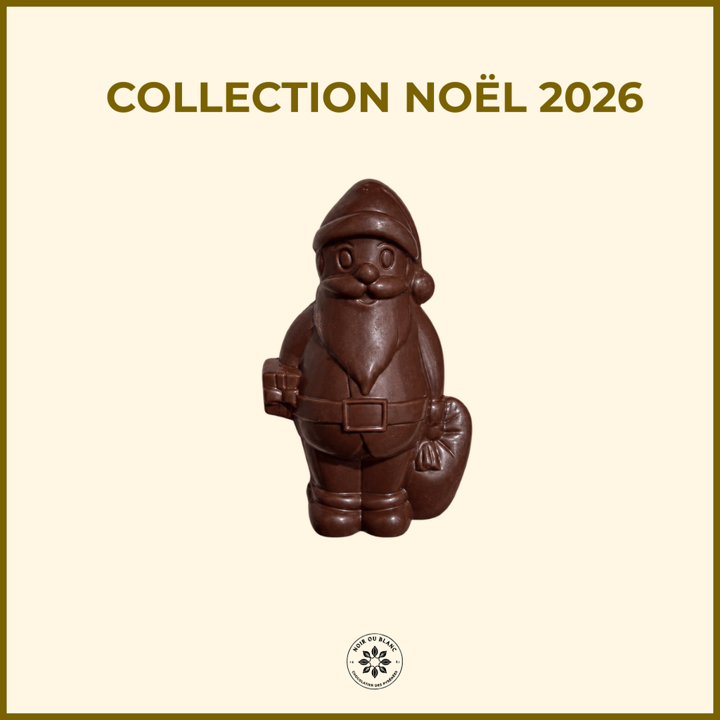Le Père Noël chocolat noir