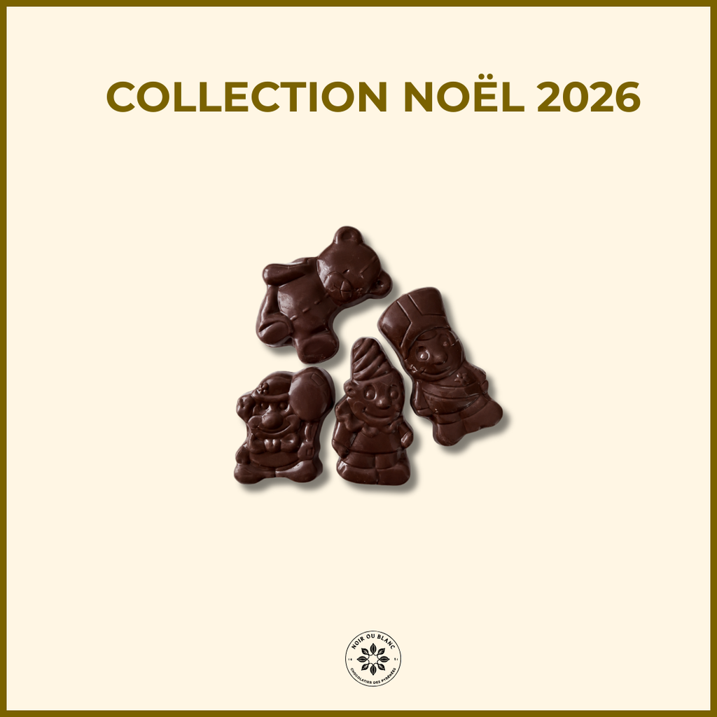 Les jouets pralinés chocolat noir