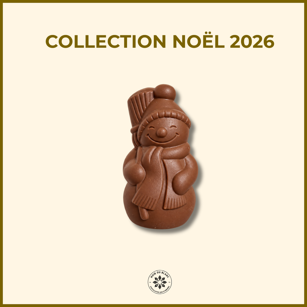 Le Bonhomme de neige chocolat au lait