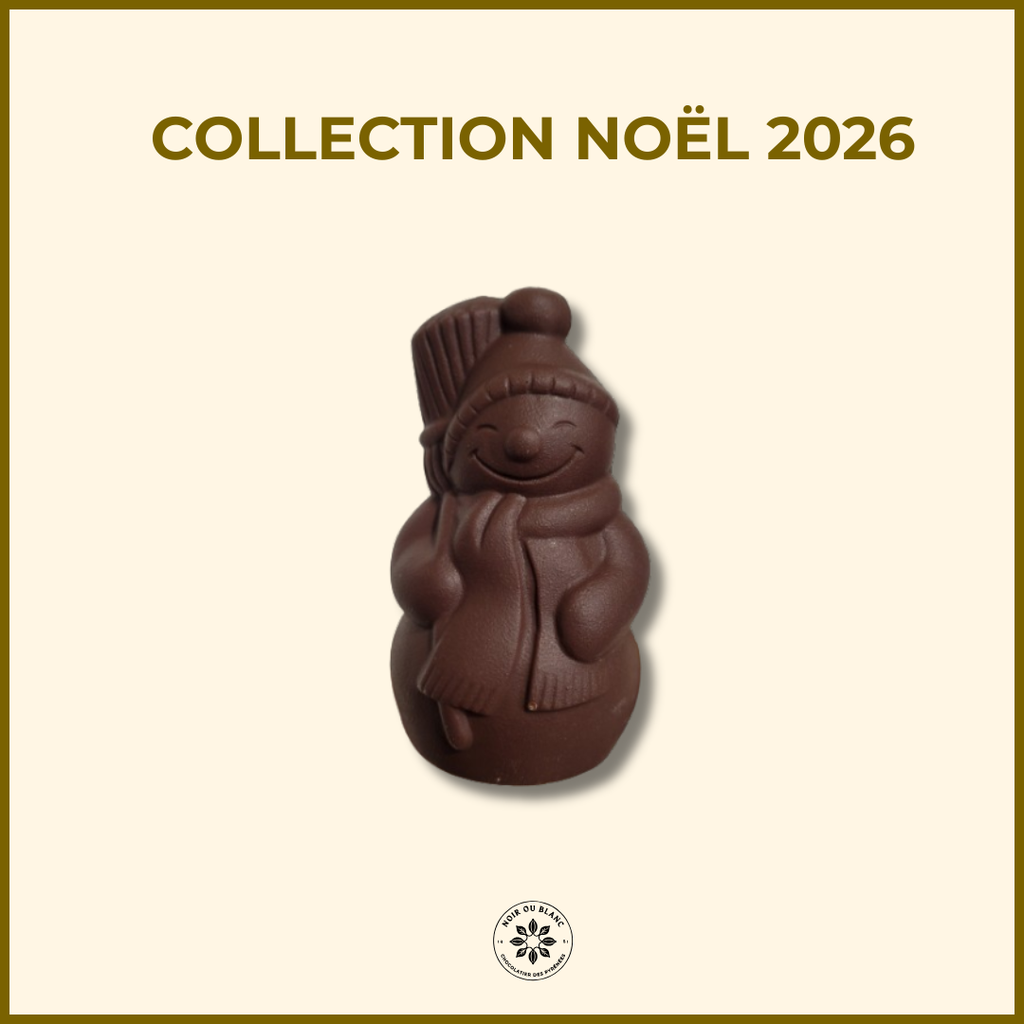 Le Bonhomme de neige chocolat noir